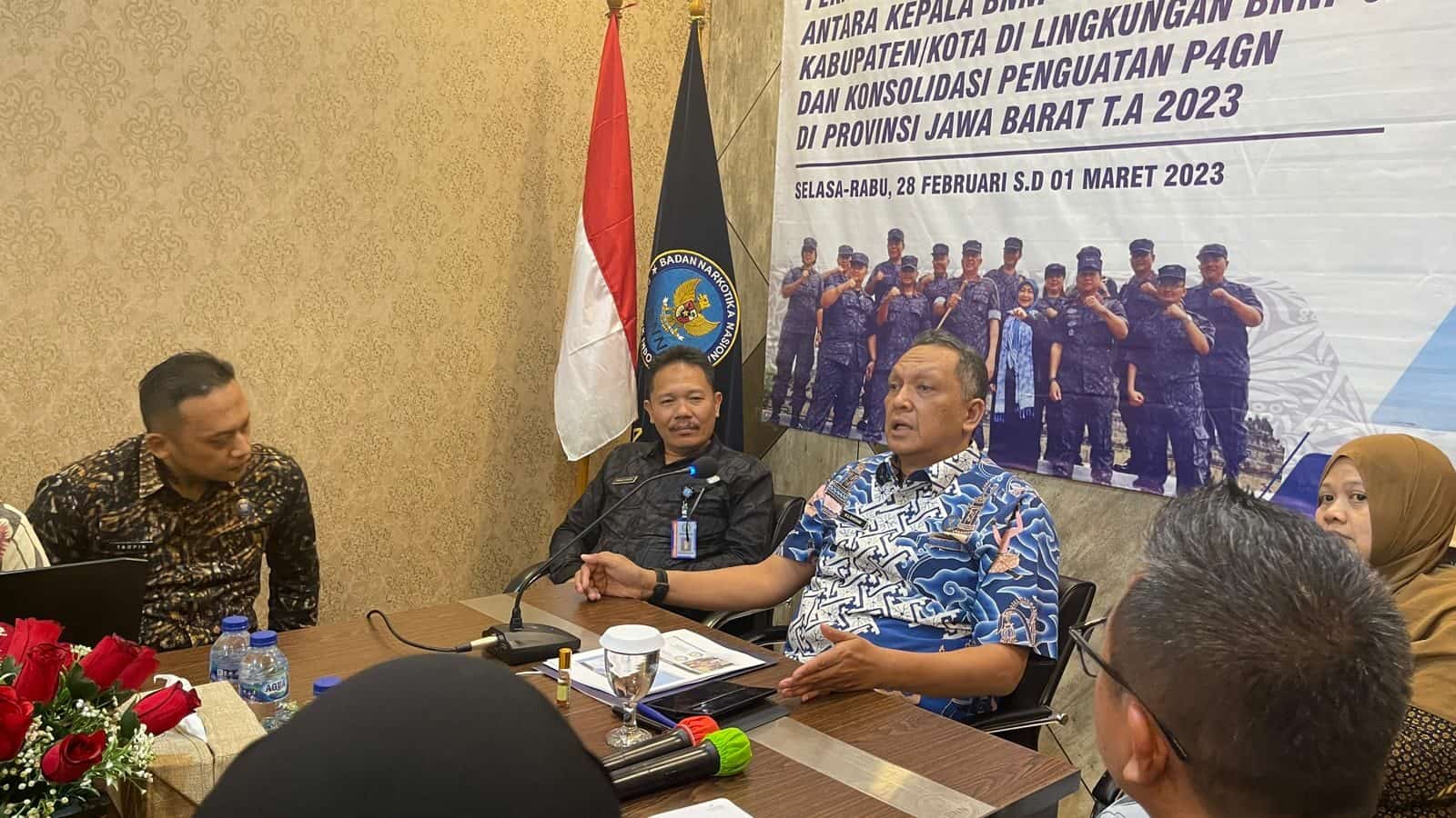Penandatanganan Perjanjian Kinerja dan Penguatan P4GN di Sumedang